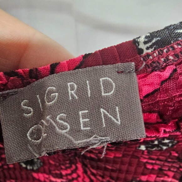 Vintage Sigrid Olsen Tank Y2K Floral Pink Whimsigoth Fairy Grunge S - Picture 7 of 10